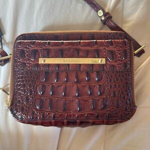Brahmin Mini CrossBody bag w/ built in wallet